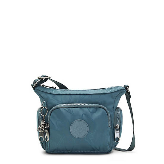 Sacs Crossbody Kipling Gabbie Mini Printed Bleu Marine Grise | FR 2090FD
